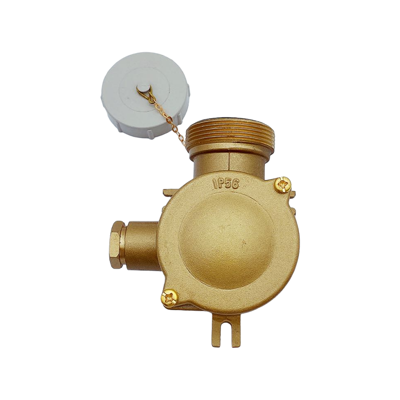 Priză din alamă cu dispozitiv de împământare întrerupător-CZH109-3